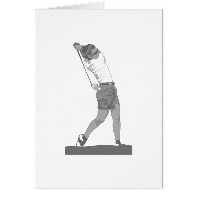 Weiblicher Golfspieler (Vorne)