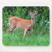 Weiblicher Hirsch Mousepad (Vorne)