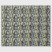 Weiblicher Kardinal Geschenkpapier (Flach)