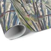 Weiblicher Kardinal Geschenkpapier (Rolleneckpunkt)