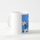 Weiblicher Kardinal in den Hartriegeln Kaffeetasse (Vorderseite Links)