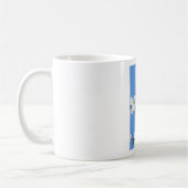 Weiblicher Kardinal in den Hartriegeln Kaffeetasse (Links)