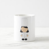 Weiblicher Koch Kaffeetasse (Mittel)