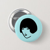 weiblicher Leiter Button (Vorne & Hinten)