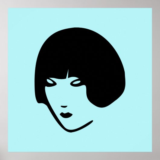 weiblicher Leiter Poster (Vorne)