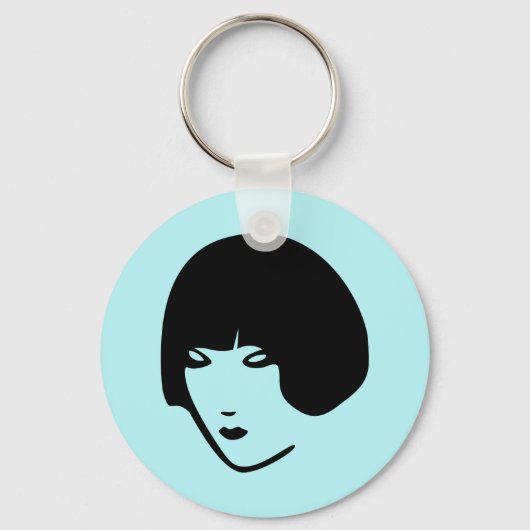 weiblicher Leiter Schlüsselanhänger (Vorderseite)