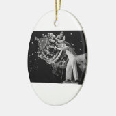 Weiblicher Mechaniker - WWII Keramik Ornament (Links)