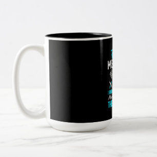 weiblicher Mechaniker Zweifarbige Tasse