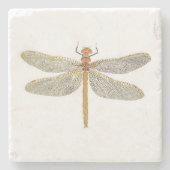 Weiblicher orange Shadowdragon Untersetzer (Vorderseite)