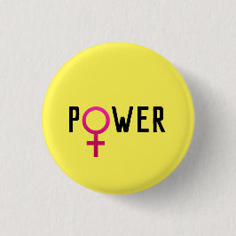 Weiblicher Power | ABZEICHEN Button