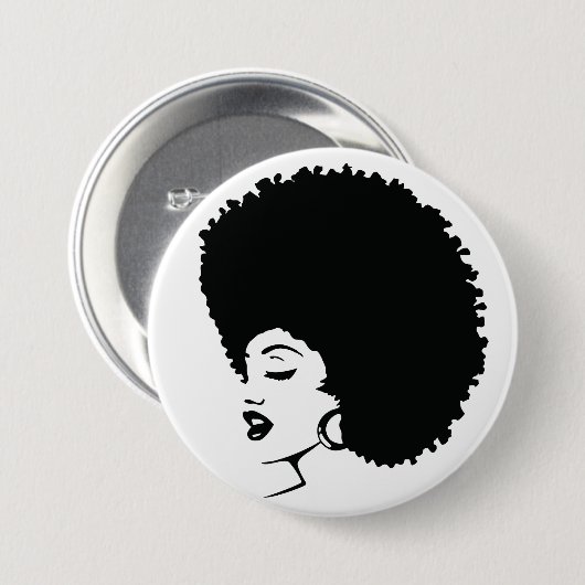 Weiblicher Schwarzer Power Button (Vorne & Hinten)