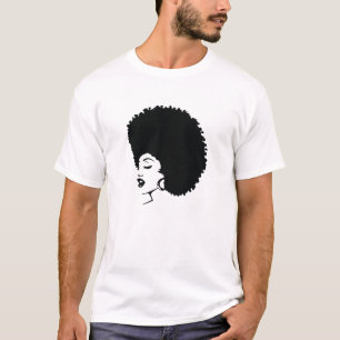 Weiblicher Schwarzer Power T-Shirt