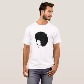 Weiblicher Schwarzer Power T-Shirt (Vorne ganz)