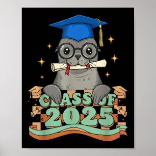 Weiblicher Seelöwe Cl von 2025 Kinder Männer Grad Poster