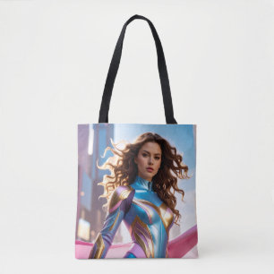 WEIBLICHER SUPERHELD - SCI-FI-FANTASY TASCHE