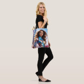 WEIBLICHER SUPERHELD - SCI-FI-FANTASY TASCHE (Am Model)