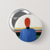 Weiblicher Torso durch Kazimir Malevich Button (Vorne & Hinten)