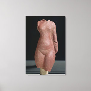 Weiblicher Torso, vermutlich Königin Nefertiti Leinwanddruck