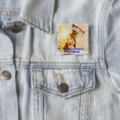 WEIBLICHER VETERANEN-KNOPF BUTTON (Beispiel)