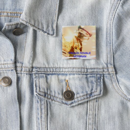 WEIBLICHER VETERANEN-KNOPF BUTTON (Beispiel)