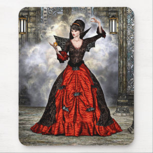 Weiblicher Zauberer Mousepad