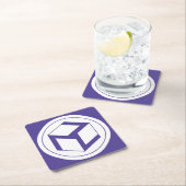 Weibliches Antahkarana - Yin Antahkarana Rechteckiger Pappuntersetzer (Vor Ort)