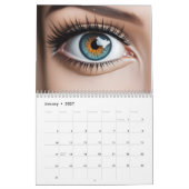 Weibliches Auge Kalender (Jan 2027)