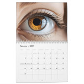 Weibliches Auge Kalender (Feb 2027)