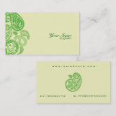 Weibliches collection2 visitenkarte (Vorne/Hinten)