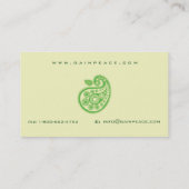 Weibliches collection2 visitenkarte (Rückseite)