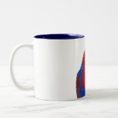 Weibliches Eclectus 11oz Zweifarbige Tasse (Links)