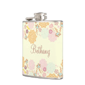 Weibliches extravagantes modernes mit flachmann (Links)