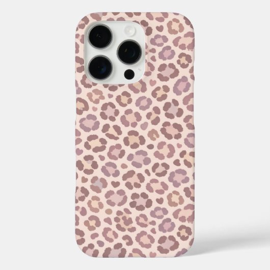 Weibliches Leopardenmuster Case-Mate iPhone Hülle (Rückseite)