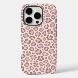 Weibliches Leopardenmuster iPhone 16 Pro Hülle