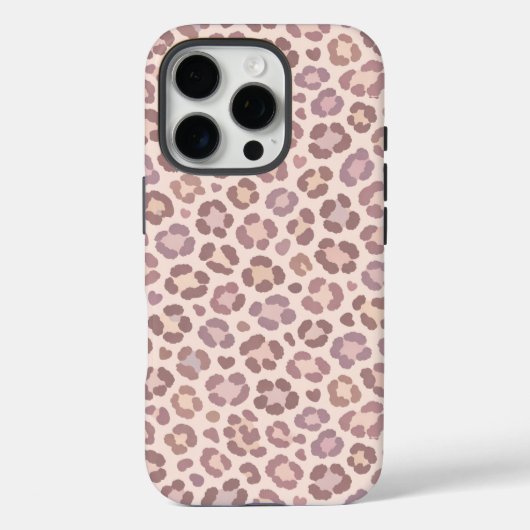 Weibliches Leopardenmuster Case-Mate iPhone Hülle (Rückseite)