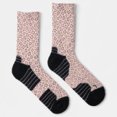 Weibliches Leopardenmuster Socken (Rechts)