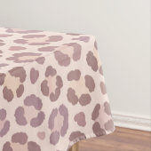 Weibliches Leopardenmuster Tischdecke (Beispiel)