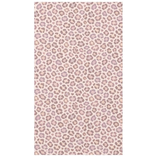 Weibliches Leopardenmuster Tischdecke (Vorderseite)