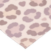 Weibliches Leopardenmuster Tischdecke (Schrägansicht)