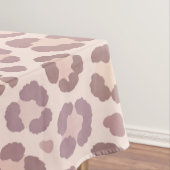 Weibliches Leopardenmuster Tischdecke (Beispiel)