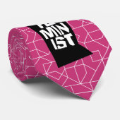 Weibliches Mädchen der feministischen Frauen ich Krawatte (Gerollt)