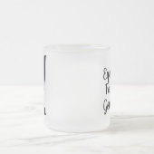 Weibliches Mädchen der feministischen Frauen ich Mattglastasse (Mittel)