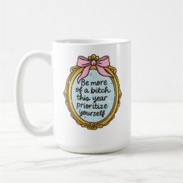 Weibliches Motivationszitat Selbstliebe Kaffeetasse