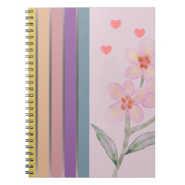 Weibliches Notizbuch Notizblock