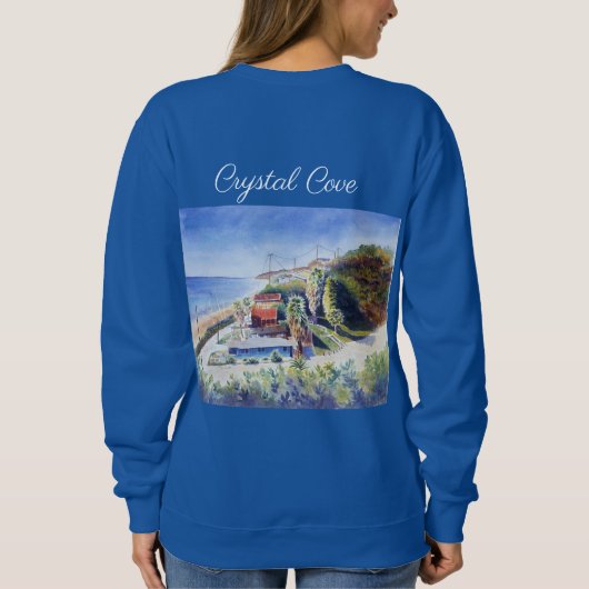 Weibliches Shirt mit Malbild (Rückseite)