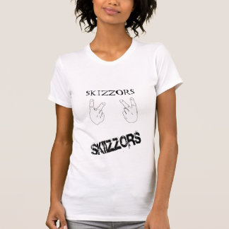 Weibliches Skizzors 2 T-Shirt