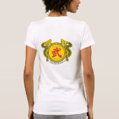 Weibliches Sleeveless Wushu Klassen-T-Shirt T-Shirt (Rückseite)