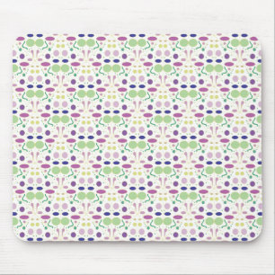 Weibliches und hübsches Polka-Punkt-Muster Mousepad