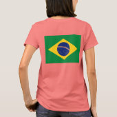 Weibliches Unterhemd I love Brasilien (Rückseite)
