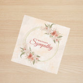 Weich Beige Pink Bläschen Sympathekarte